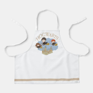 HARRY POTTER™, Hermione, & Ron Fly Over HOGWARTS™ Apron
