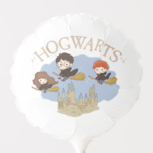 HARRY POTTER™, Hermione, & Ron Fly Over HOGWARTS™ Balloon