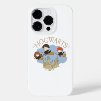 HARRY POTTER™, Hermione, & Ron Fly Over HOGWARTS™ Case-Mate iPhone 14 Pro Case