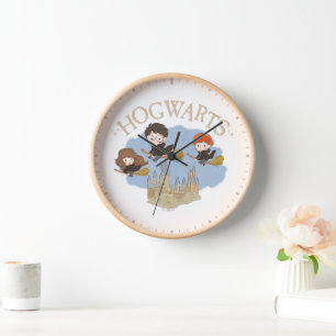 HARRY POTTER™, Hermione, & Ron Fly Over HOGWARTS™ Clock