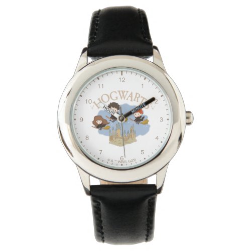 HARRY POTTER Hermione  Ron Fly Over HOGWARTS Watch