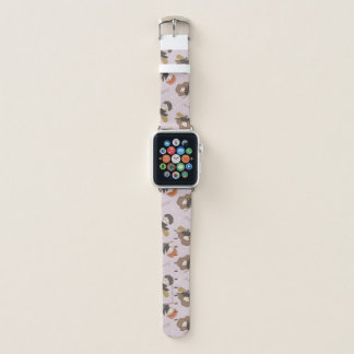 HARRY POTTER™, Hermione, & Ron Flying Pattern Apple Watch Band
