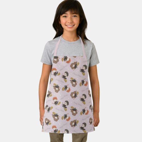 HARRY POTTER Hermione  Ron Flying Pattern Apron