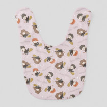 HARRY POTTER™, Hermione, & Ron Flying Pattern Baby Bib