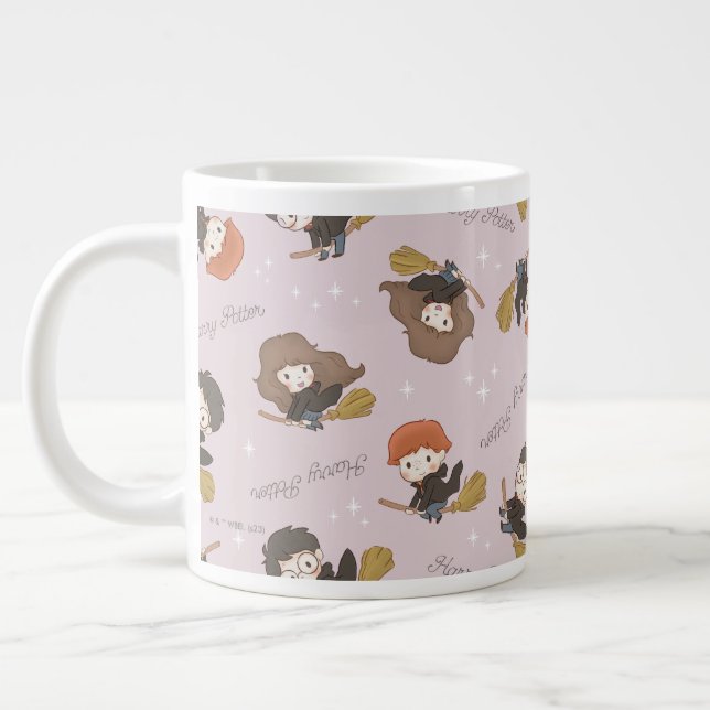 HARRY POTTER™, Hermione, & Ron Flying Pattern Giant Coffee Mug (Left)