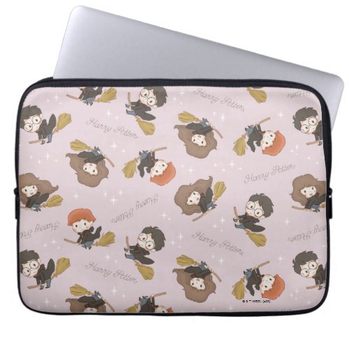 HARRY POTTER Hermione  Ron Flying Pattern Laptop Sleeve