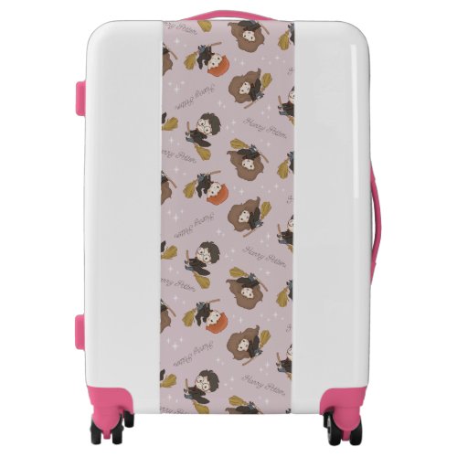 HARRY POTTER Hermione  Ron Flying Pattern Luggage
