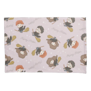 HARRY POTTER™, Hermione, & Ron Flying Pattern Pillow Case