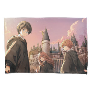 HARRY POTTER™ Hermione & Ron HOGWARTS™ Anime Scene Pillow Case