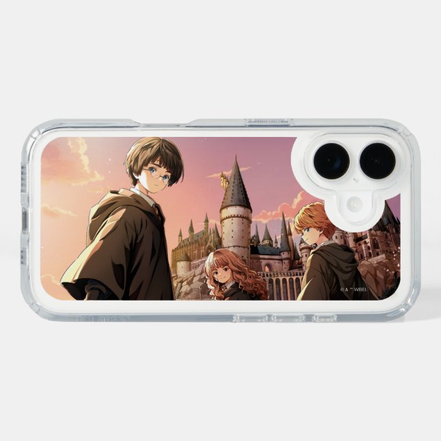HARRY POTTER™ Hermione & Ron HOGWARTS™ Anime Scene Speck iPhone Case (Horz)