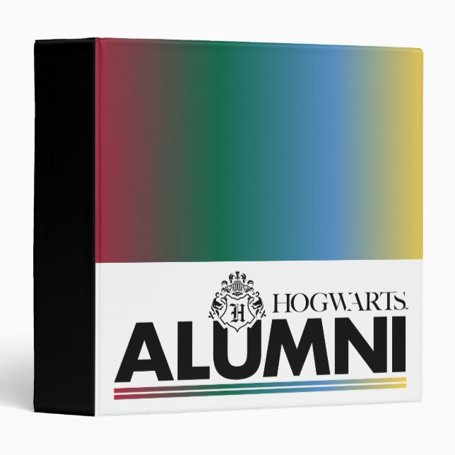 Harry Potter | HOGWARTS™ Alumni 3 Ring Binder (Front/Spine)