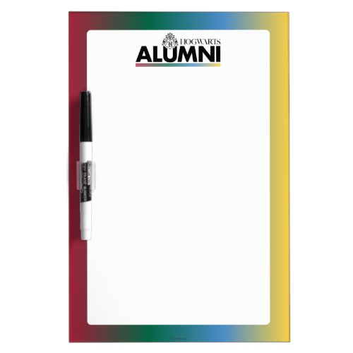 Harry Potter  HOGWARTS Alumni Dry Erase Board