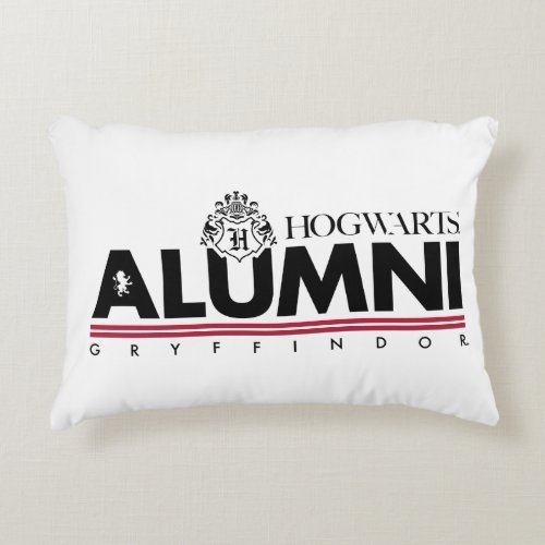 Harry Potter  HOGWARTS Alumni GRYFFINDOR Accent Pillow