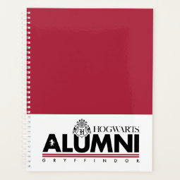 Harry Potter | HOGWARTS™ Alumni GRYFFINDOR™ Planner | Zazzle