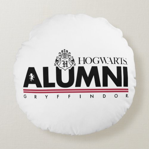 Harry Potter  HOGWARTS Alumni GRYFFINDOR Round Pillow