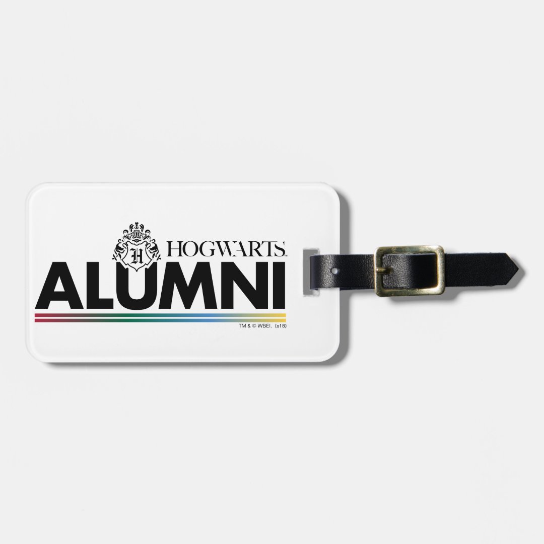 Harry Potter HOGWARTS™ Alumni Luggage Tag Zazzle
