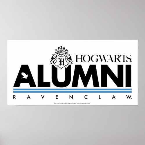 Harry Potter  HOGWARTSâ Alumni RAVENCLAWâ Poster