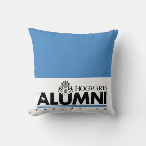 Harry Potter  HOGWARTSâ Alumni RAVENCLAWâ Throw Pillow