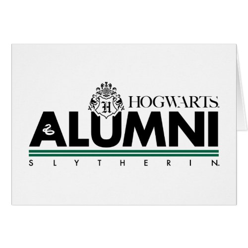 Harry Potter  HOGWARTSâ Alumni SLYTHERINâ