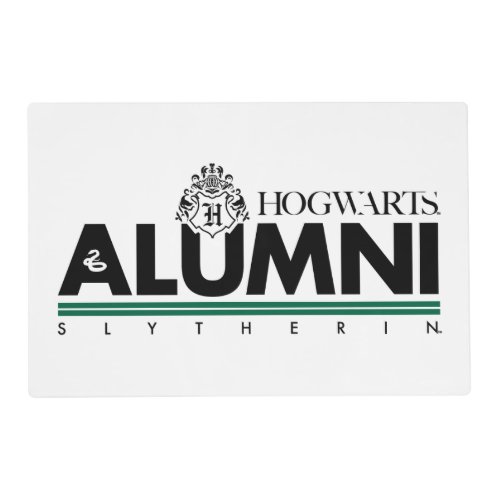 Harry Potter  HOGWARTSâ Alumni SLYTHERINâ Placemat