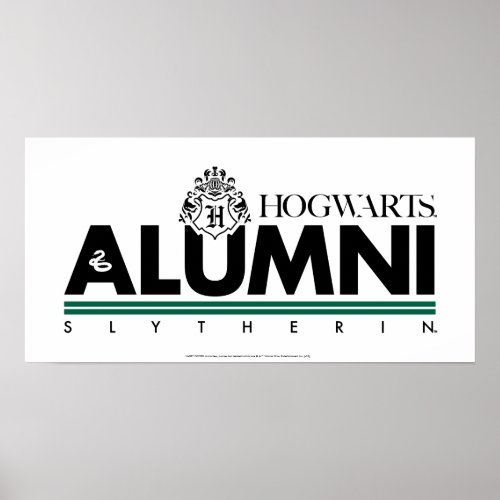 Harry Potter  HOGWARTSâ Alumni SLYTHERINâ Poster