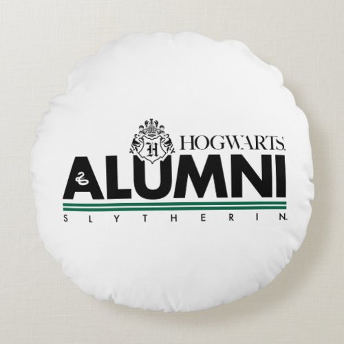 Harry Potter  HOGWARTSâ Alumni SLYTHERINâ Round Pillow