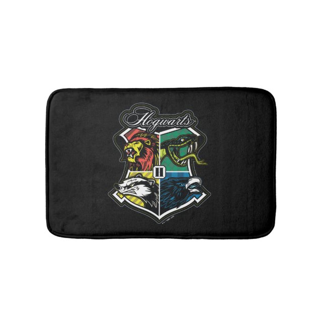 HARRY POTTER™ | HOGWARTS™ Athletic Badge Bath Mat (Front)