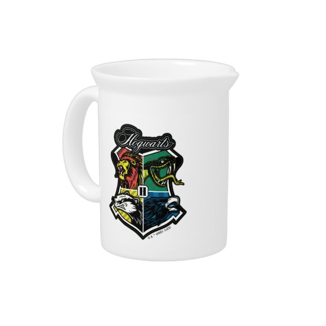 HARRY POTTER™ | HOGWARTS™ Athletic Badge Beverage Pitcher (Left)