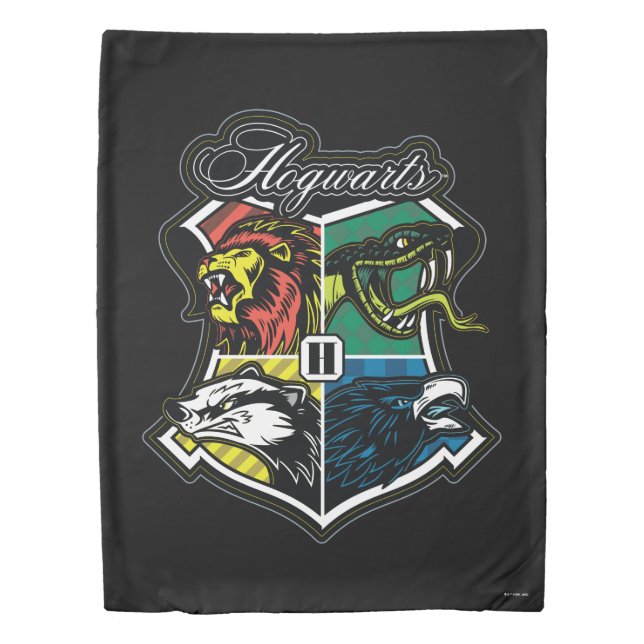 HARRY POTTER™ | HOGWARTS™ Athletic Badge Duvet Cover (Front)