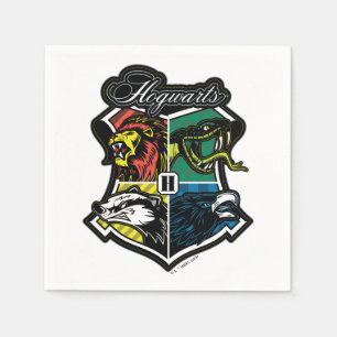 HARRY POTTER™   HOGWARTS™ Athletic Badge Napkins