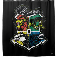 HARRY POTTER™ | HOGWARTS™ Athletic Badge Shower Curtain