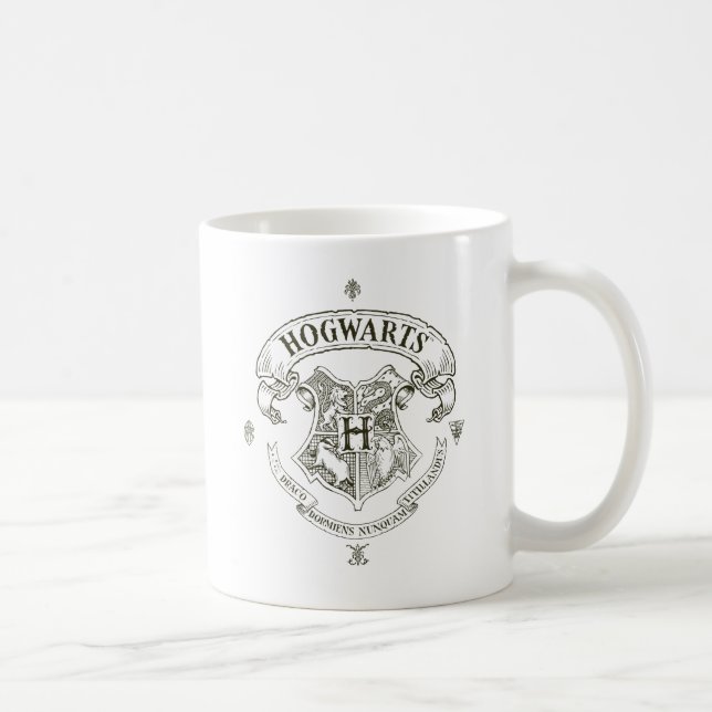 Harry Potter | Hogwarts Banner Crest Coffee Mug (Right)