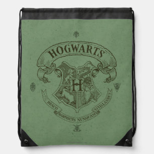 Harry Potter Hogwarts Banner Crest Drawstring Bag