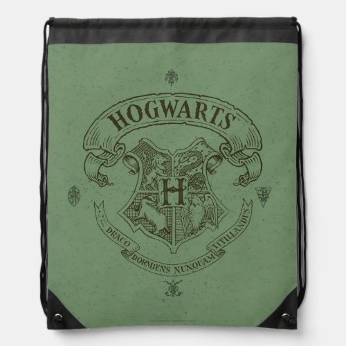 Harry Potter  Hogwarts Banner Crest Drawstring Bag