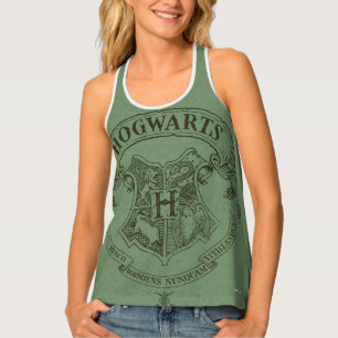 Harry Potter Hogwarts Banner Crest Tank Top