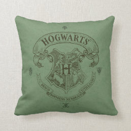 Harry Potter | Hogwarts Banner Crest Throw Pillow