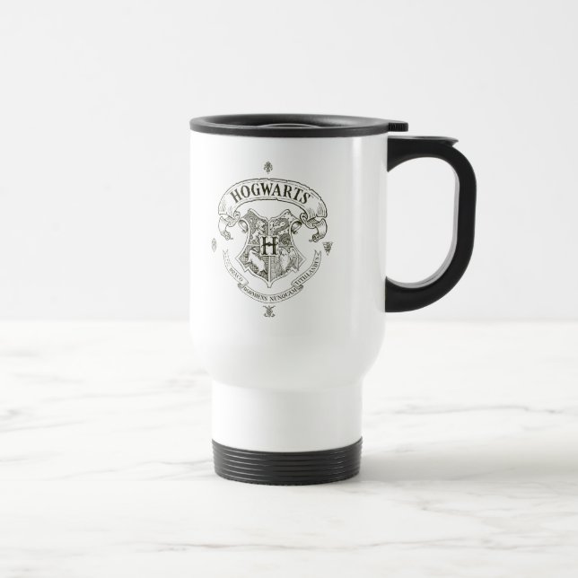 Harry Potter | Hogwarts Banner Crest Travel Mug (Right)