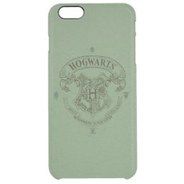 Harry Potter | Hogwarts Banner Crest Clear iPhone 6 Plus Case