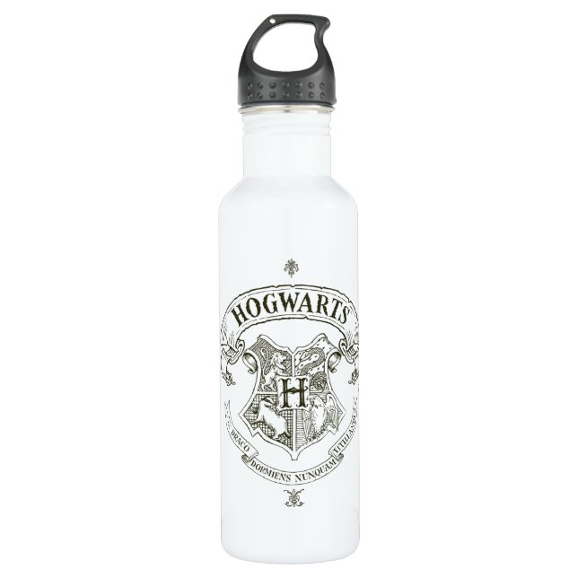 Harry Potter | Hogwarts Banner Crest Water Bottle (Front)
