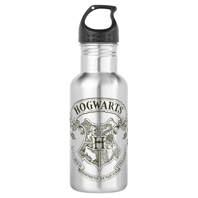Harry Potter | Hogwarts Banner Crest Water Bottle (Front)
