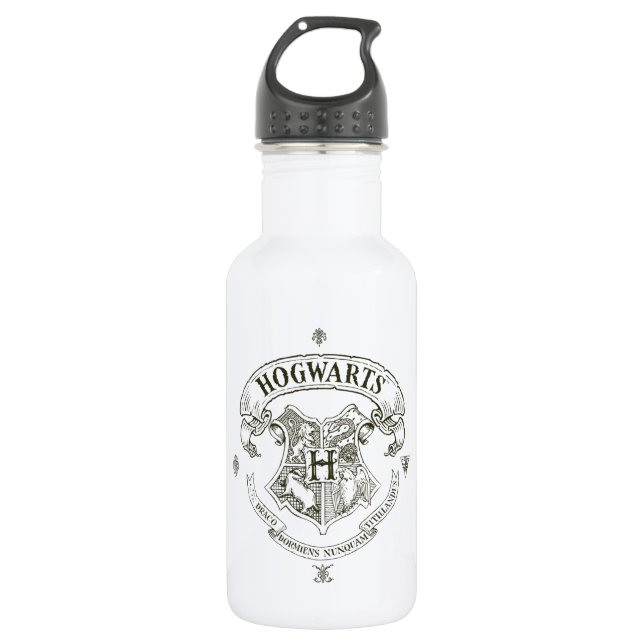 Harry Potter | Hogwarts Banner Crest Water Bottle (Front)
