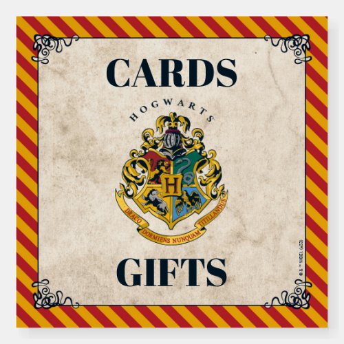 Harry Potter Hogwarts Birthday Cards  Gifts Sign