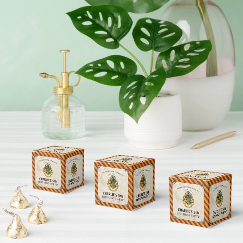 Harry Potter | Hogwarts Birthday Favor Boxes