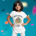 Harry Potter | Hogwarts Birthday Girl T-shirt at Zazzle