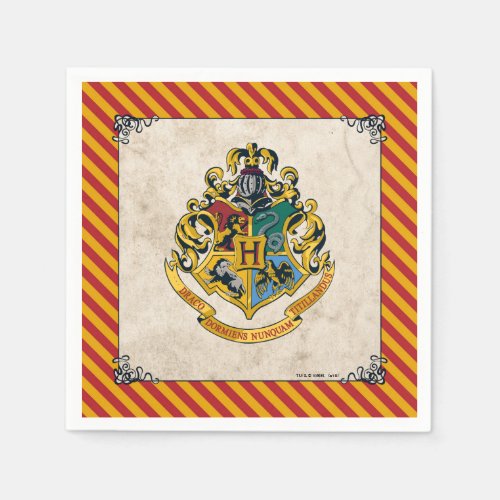 Harry Potter  Hogwarts Birthday Napkins