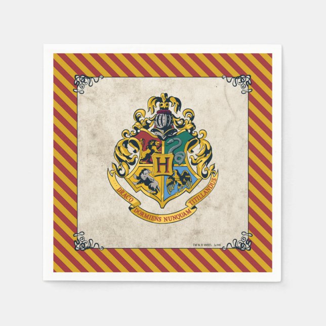 Harry Potter | Hogwarts Birthday Napkins (Front)