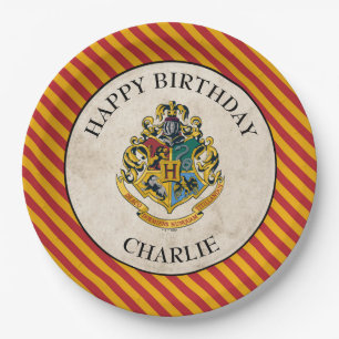 Harry Potter Hogwarts Birthday Paper Plates