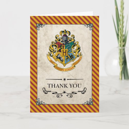 Harry Potter  Hogwarts Birthday Thank You