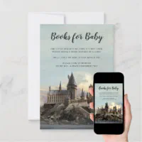 Simple Harry Potter Baby Shower Invitation