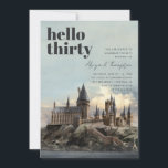 Harry Potter | Hogwarts Castle 30th Birthday Invitation<br><div class="desc">Celebrate your milestone birthday with this magical Harry Potter-themed invitation featuring the iconic Hogwarts Castle. Perfect for fans of the Wizarding World,  this enchanting design sets the tone for a whimsical and unforgettable 30th birthday celebration.</div>